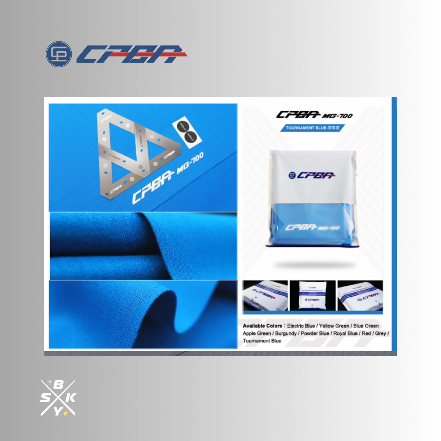 CPBA MG-700 Cloth 9ft