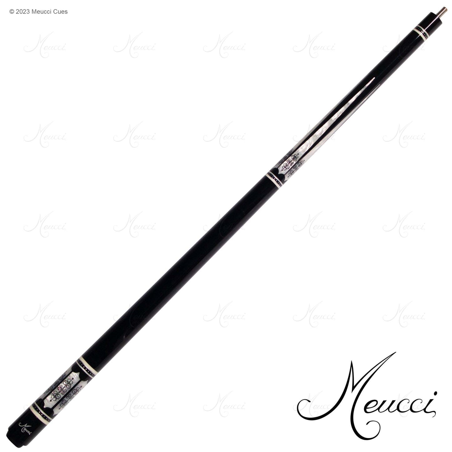 Meucci 21st Century 3 Black & Mother of Pearl