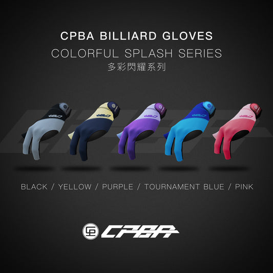 CPBA Billiard Glove Splash Series