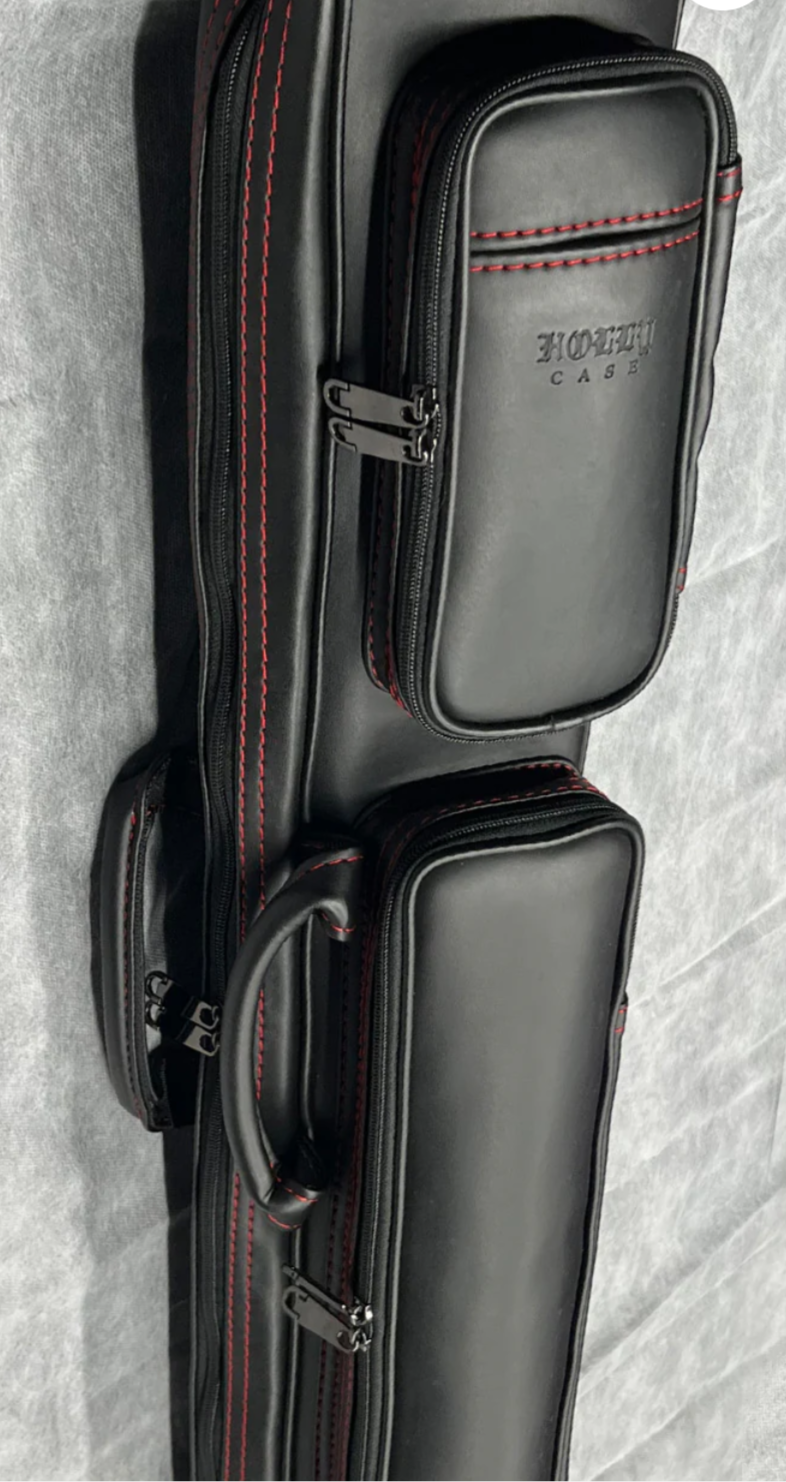 Holly Case 3x5 butterfly cue case red