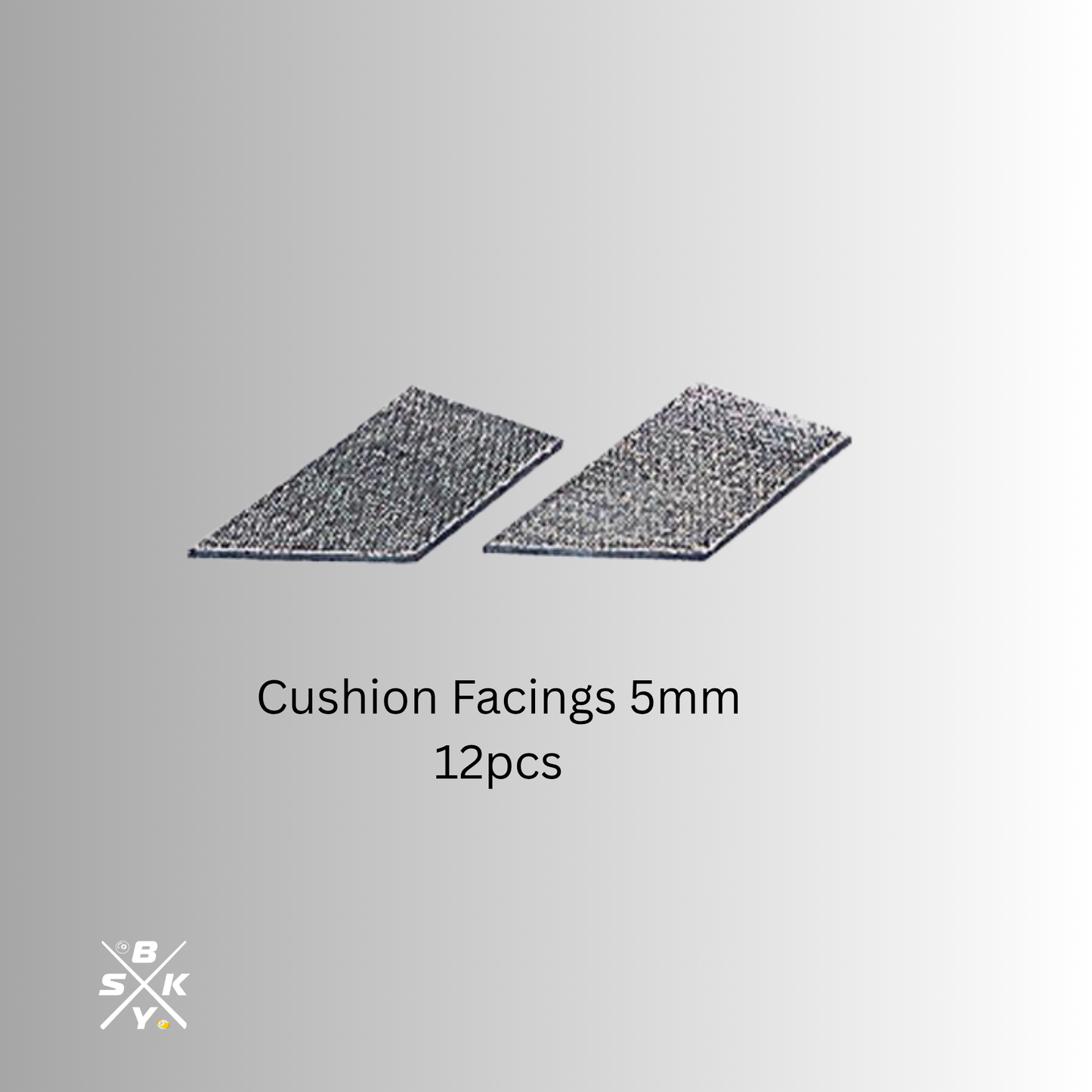 Cushion Facings Set of 12pcs 5mm