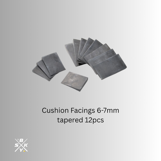 Tapered Cushion Facings Set of 12pcs 6-7mm