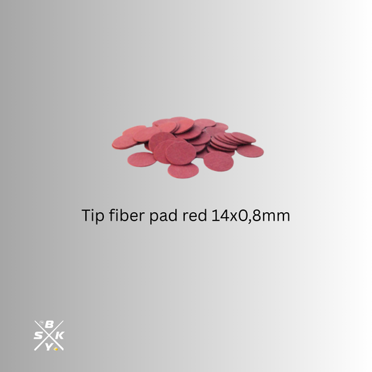 Cue tip pad red 10pcs